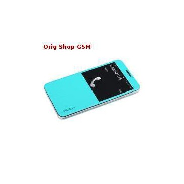 Proportional guard Depletion Husa Rock Flip Magic S-view Samsung N9005 Galaxy Note 3 bleu Blister